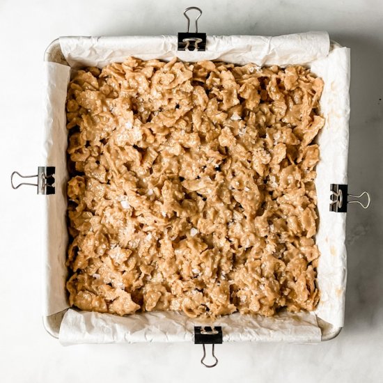 three ingredient cereal bars