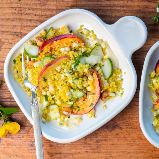 end of summer quinoa salad