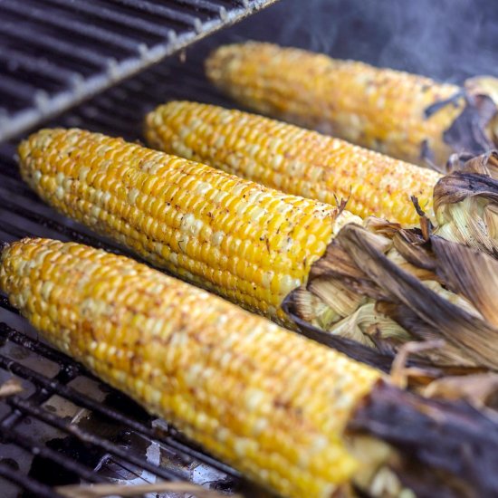 Smoked Corn on the Cob