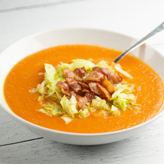 Bacon Lettuce and Tomato Soup!