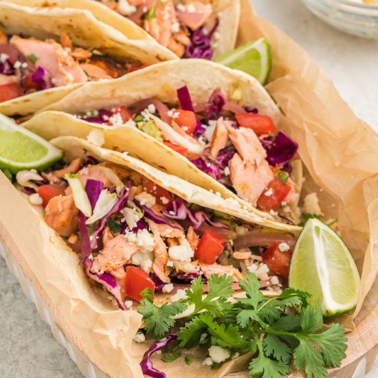 Salmon Tacos