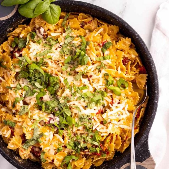 Creamy Sun-Dried Tomato Pasta