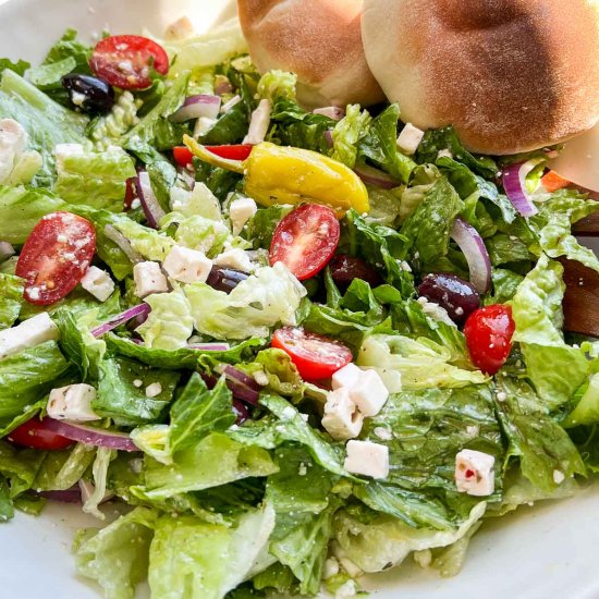 Copycat Panera Greek Salad