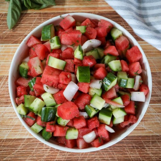 Refreshing Watermelon Salad