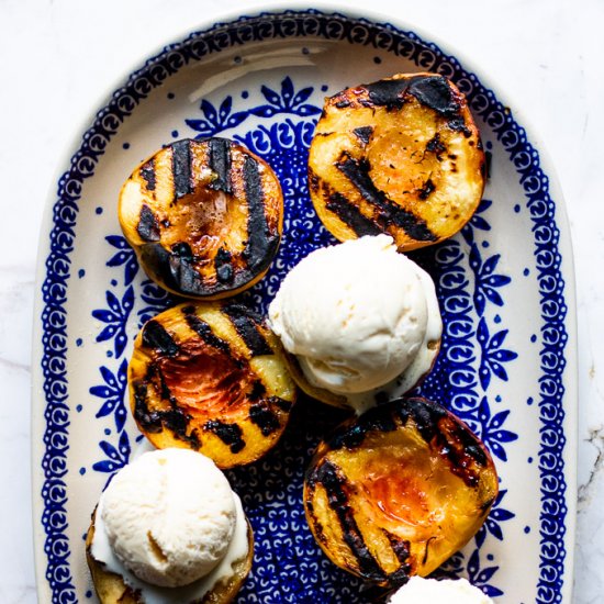 Grilled Peaches