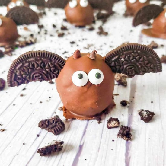 Bat Truffles (For Halloween!)