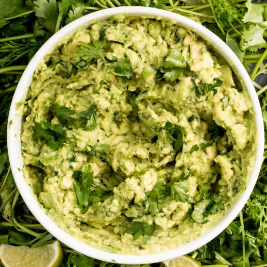 Quick Guacamole Without Onion