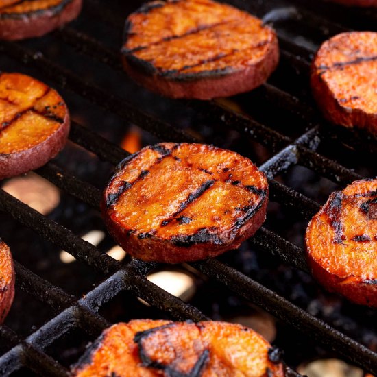 Grilled Sweet Potatoes