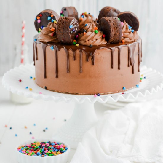 Cosmic Brownie Layer Cake