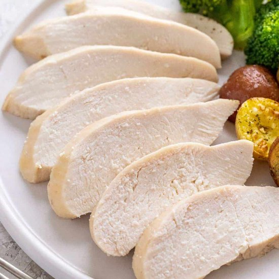 Poached Chicken Breast