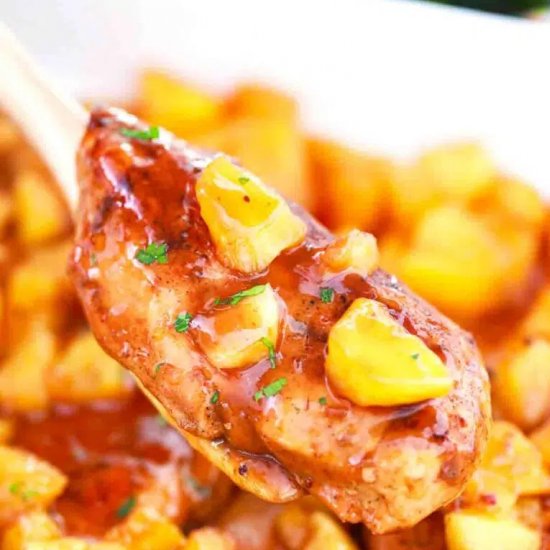 Pineapple Barbecue Chicken