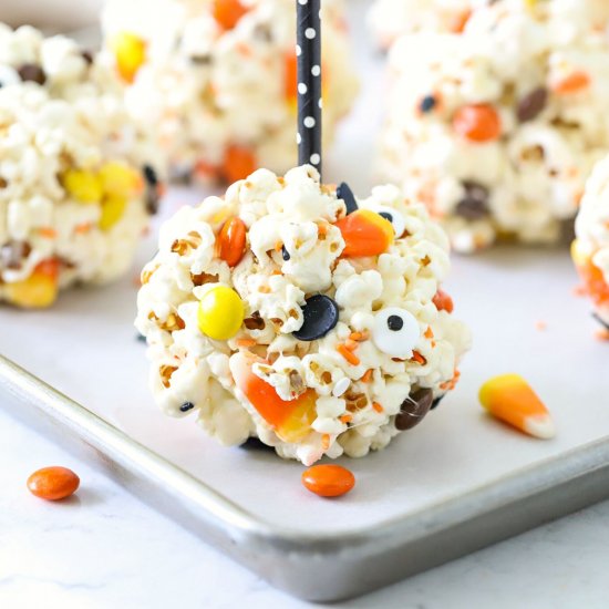 Halloween Popcorn Balls