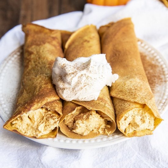 Pumpkin Crepes