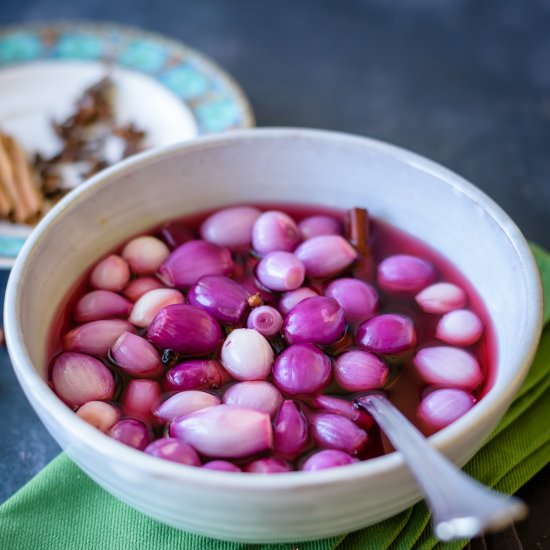 Pickled Pearl Onions | Sirke Pyaaz