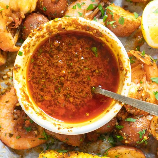 Cajun Garlic Butter Sauce