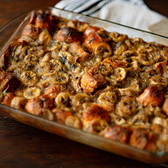 Bananas Foster Bread Pudding