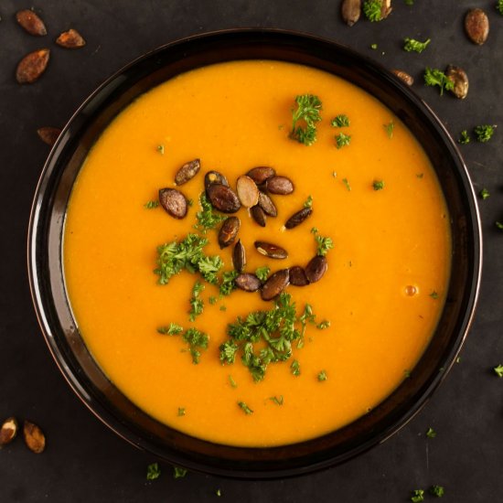 Spicy Pumpkin Ginger Soup