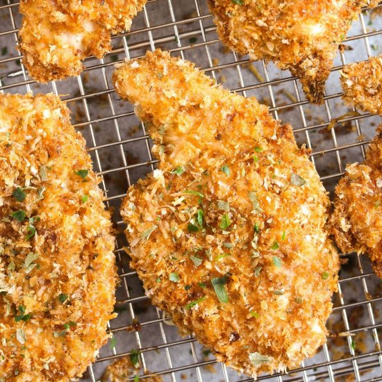 Crispy Panko Breaded Chicken