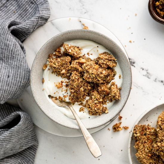 Grain Free Granola Clusters (Keto)