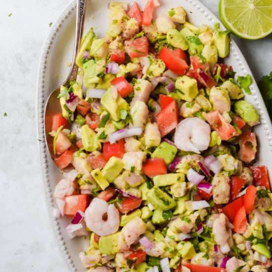 Avocado Shrimp Ceviche