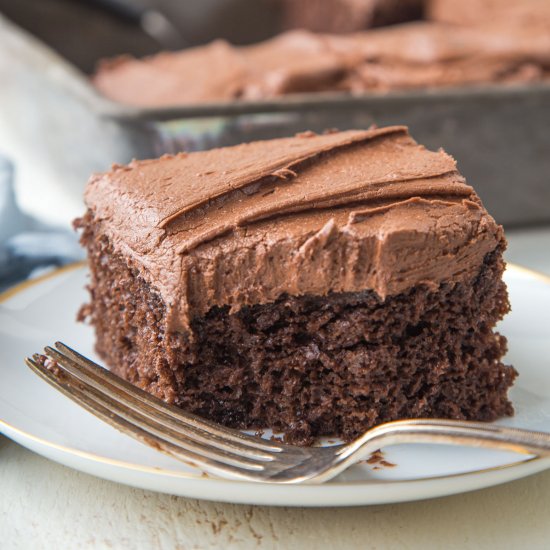 Chocolate Mayonnaise Cake