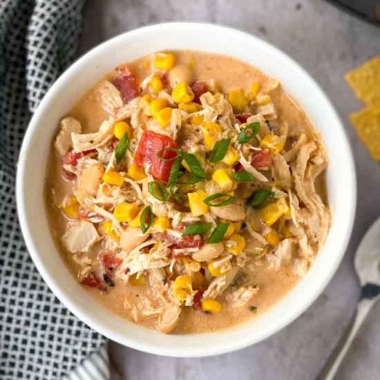 Creamy Buffalo Chicken Soup