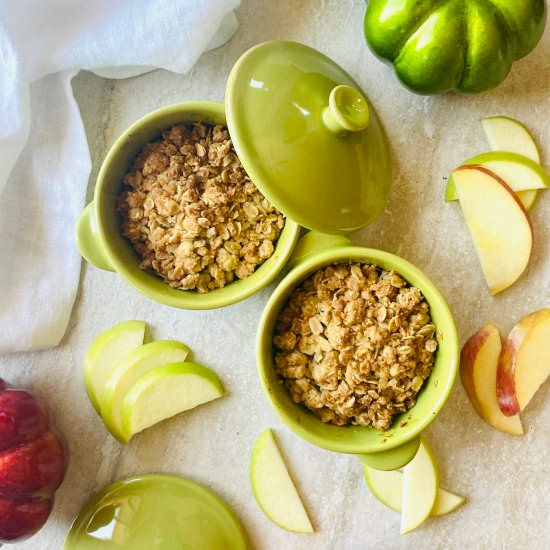 Air Fryer Apple Crisp