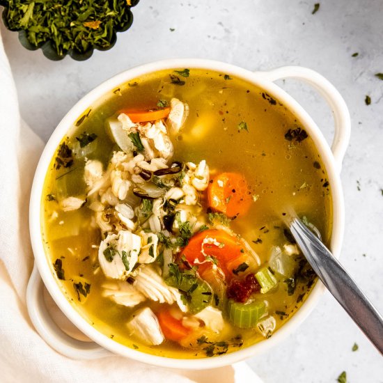 Turkey & Wild Rice Soup