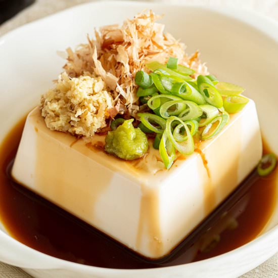 Japanese Cold Tofu Recipe