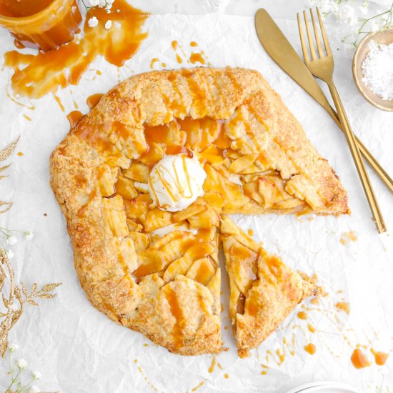 Caramel Apple Galette