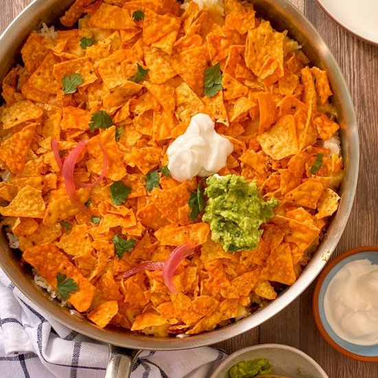 Doritos Taco Casserole (Stove top)