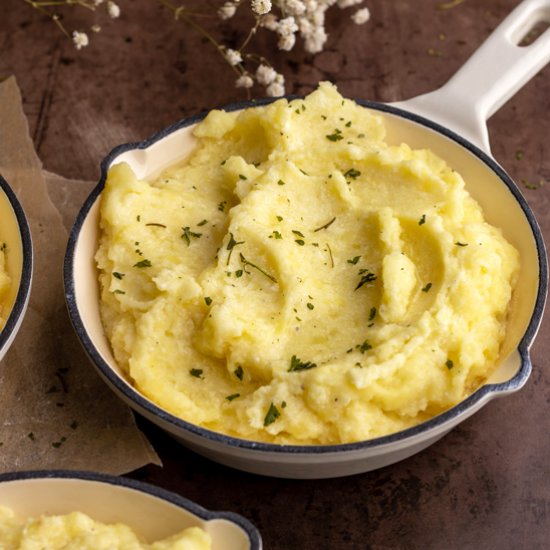 Cottage Cheese Mashed Potatoes