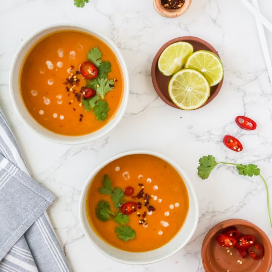 Thai Butternut Squash Soup