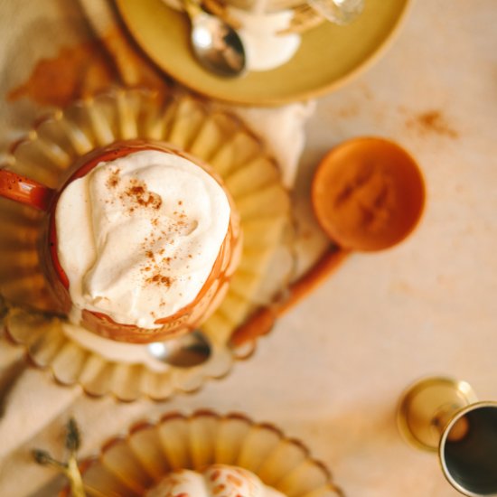 Boozy Pumpkin Spice Lattes