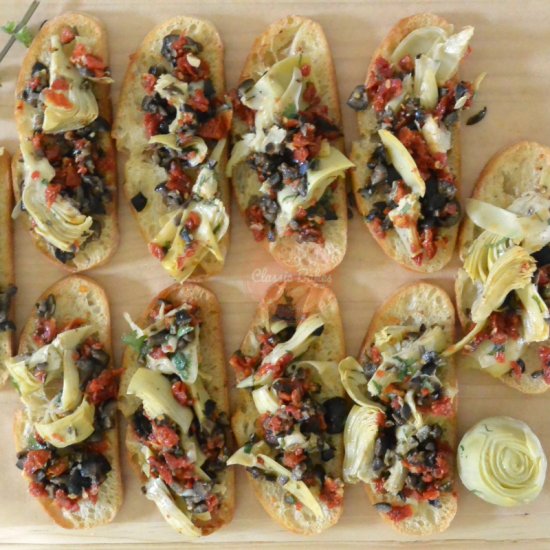 Artichoke Bruschetta