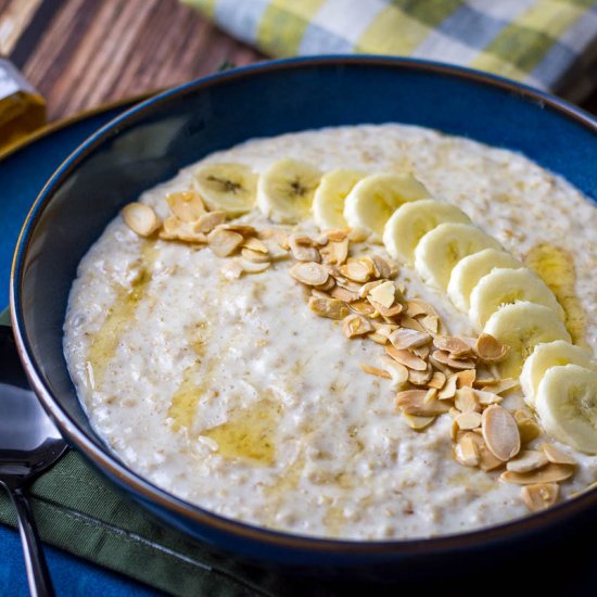 Creamy Banana Porridge