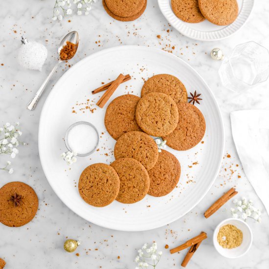 Gingersnap Cookies