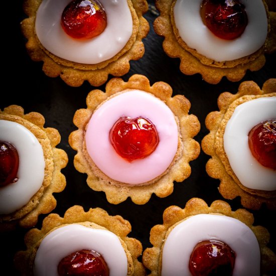 Cherry Bakewell Tarts