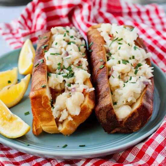 Hot Buttered Lobster Rolls