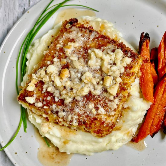 Macadamia Crusted Halibut Recipe