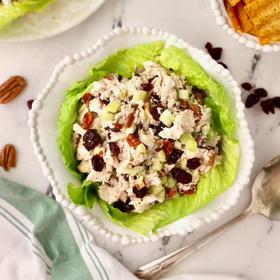 Chicken Salad with Cranberries