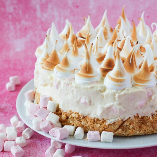 Marshmallow fridge tart