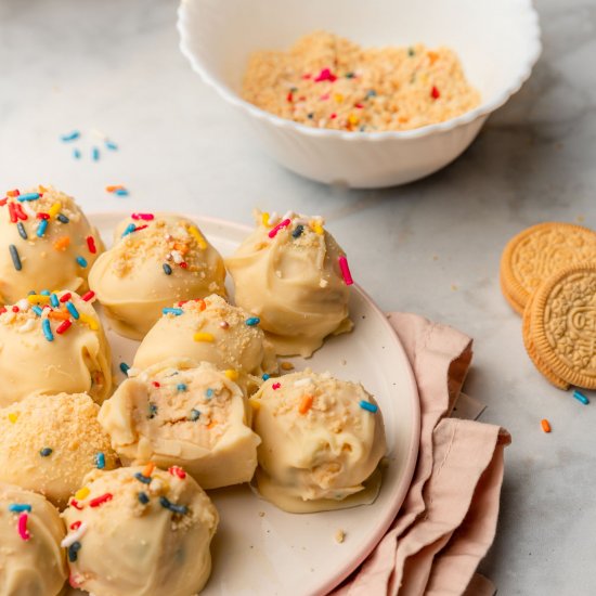 Birthday Cake Truffles