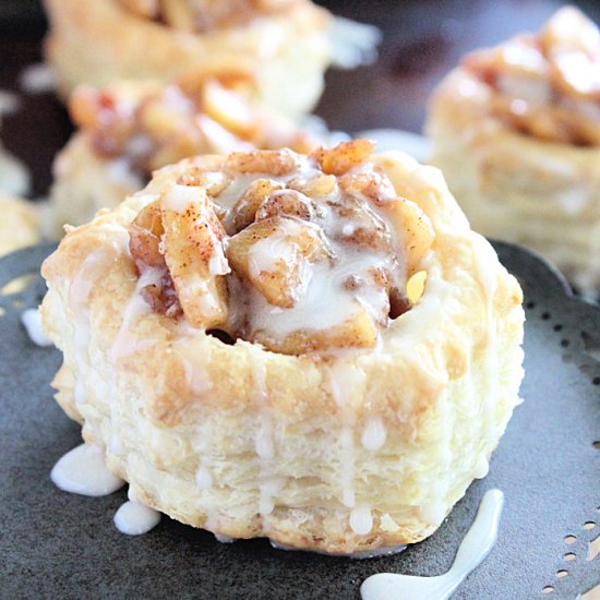 Apple Pie Pastry Cups