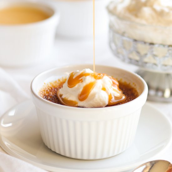 Salted Caramel Crème Brûlée.