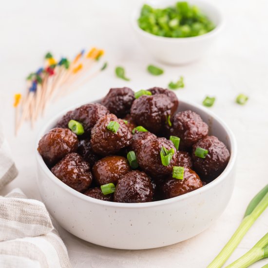 Grape Jelly Meatballs