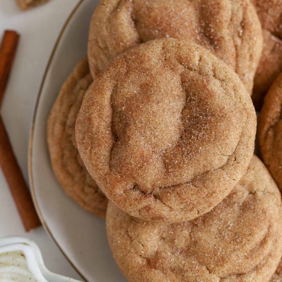 Maple Snickerdoodles