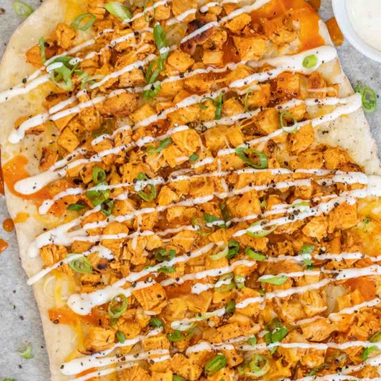 Buffalo Chicken Flatbread