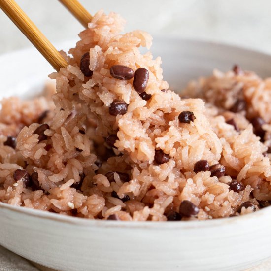 Japanese Red Bean Sticky Rice