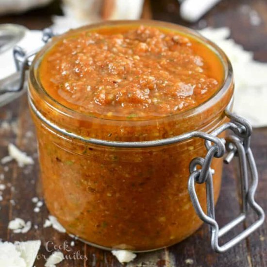 Sun-Dried Tomato Pesto- Pesto Rosso